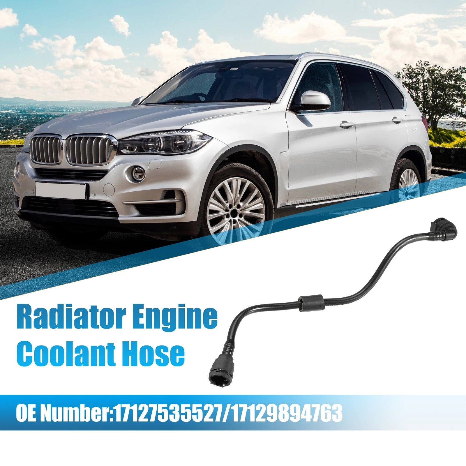 Coolant Radiator Vent Hose Replacement for BMW X4 XDrive30i (2019–2019)