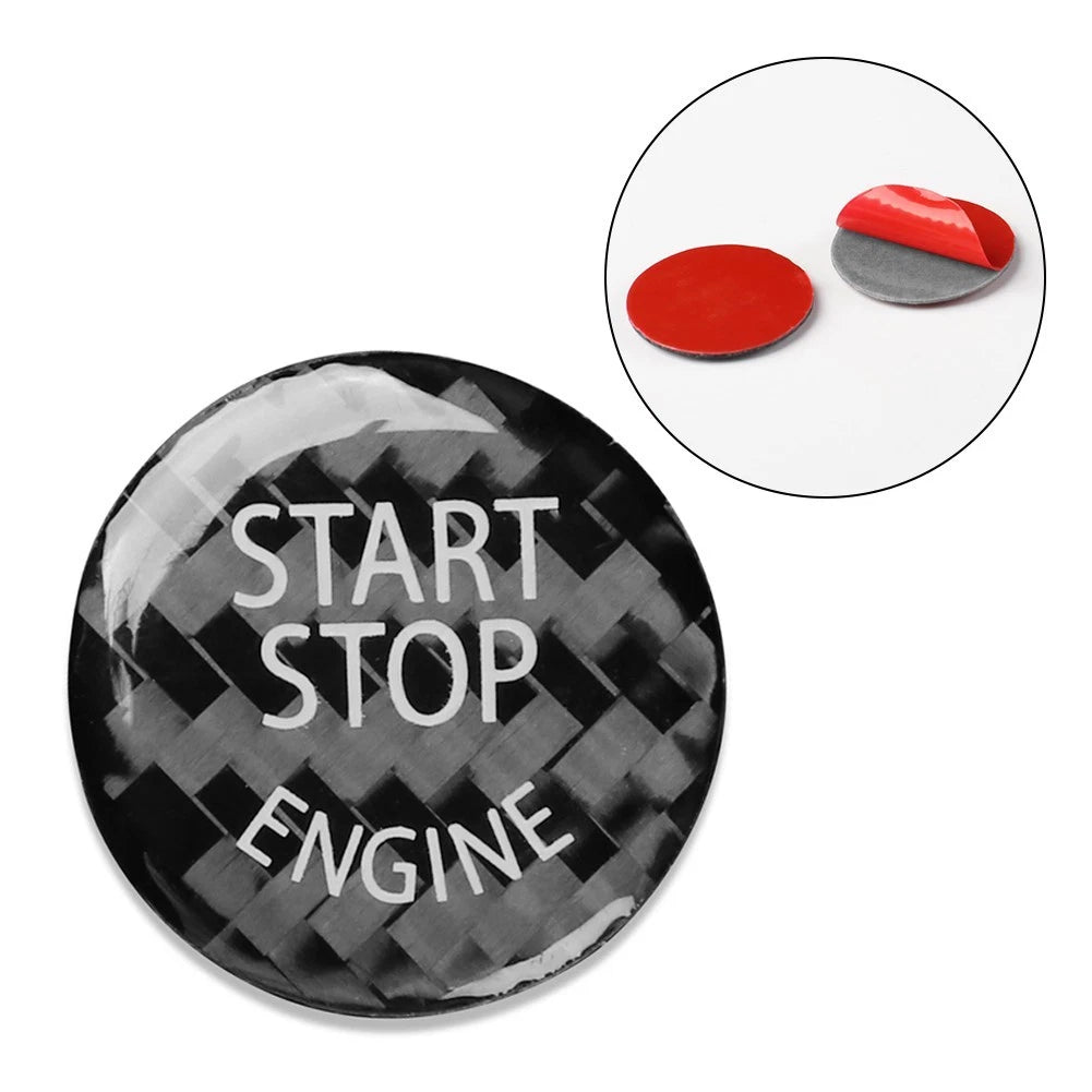 Carbon Fiber Sticker for Keyless Button (Universal)