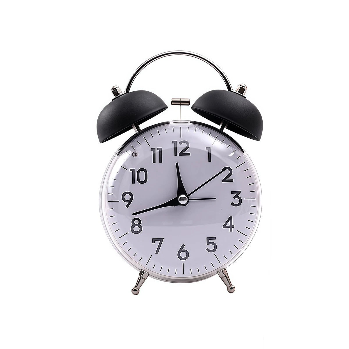 Extra Loud Alarm Clock with Night Light - Compact Size