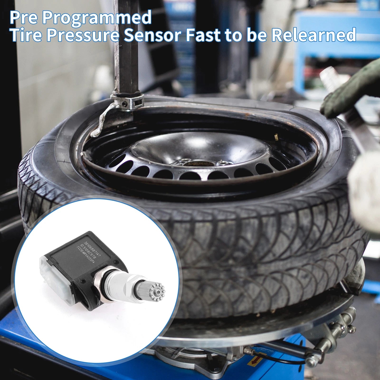 Tire Pressure Sensor Replacement for BMW 3 Series (2019–2024) 433MHz