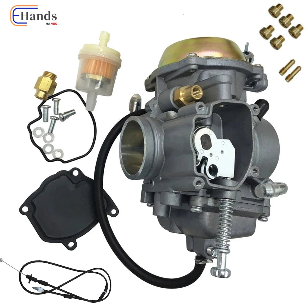 Carburetor + Throttle Cable for Polaris Magnum 325 330 500 Sportsman 400 500 700