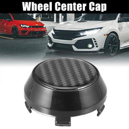 Set of 4 58mm 60mm Wheel Center Hub Caps Covers Universal Black