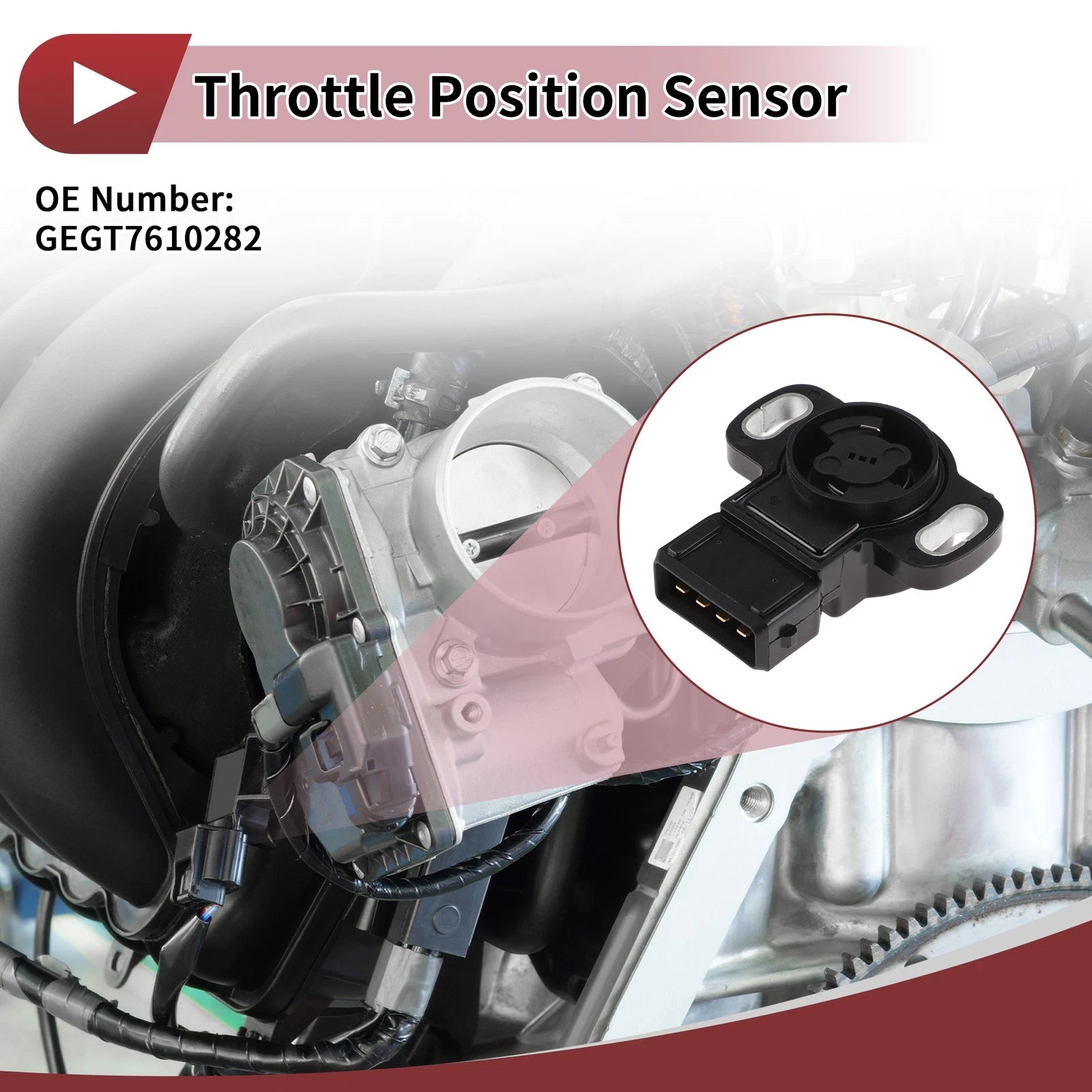 Throttle Position Sensor for Mitsubishi Mirage (1997–2002) Replacement