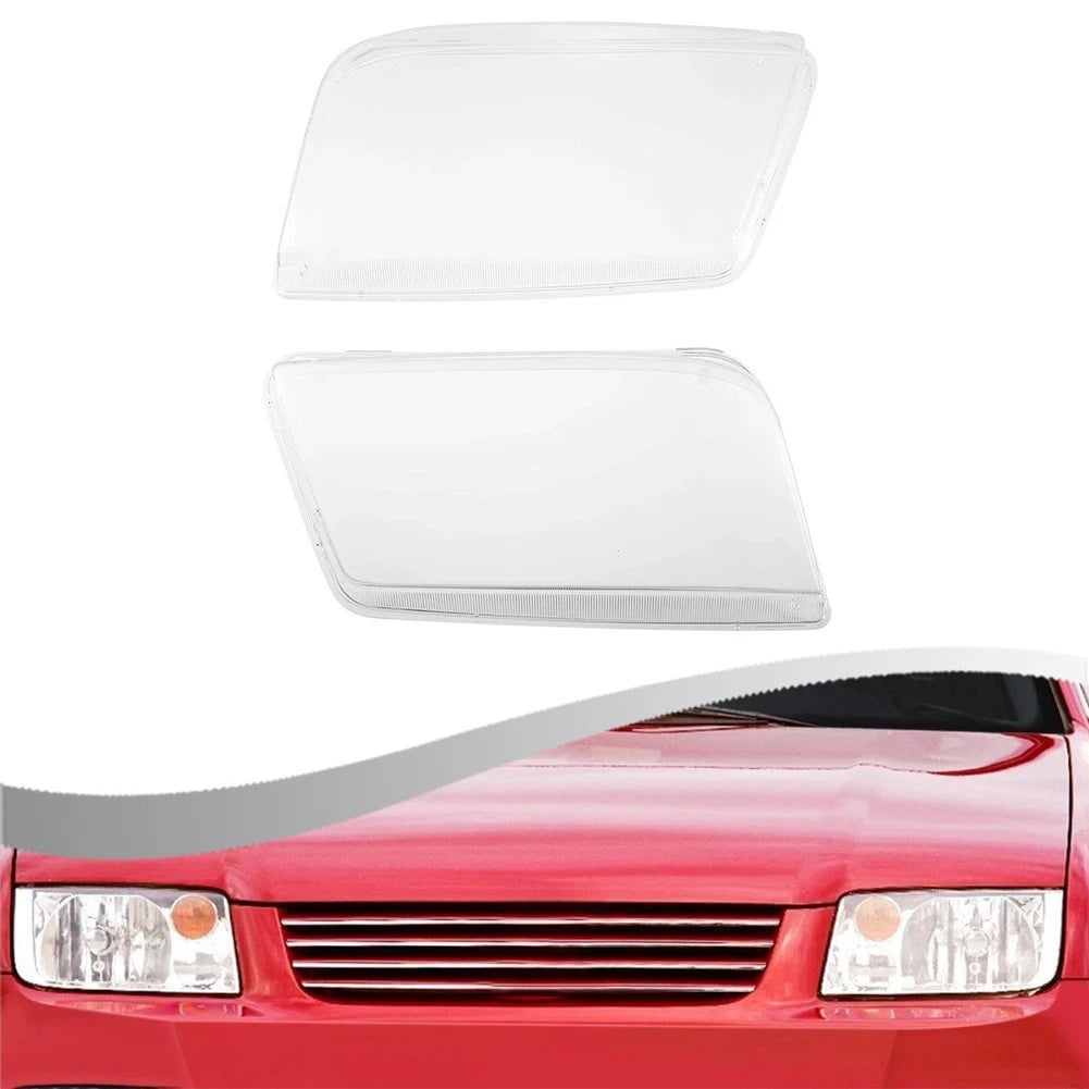 Left Right Headlamp Lens Cover for Bora For Jetta MK4 1999 to 2005 Front Pair