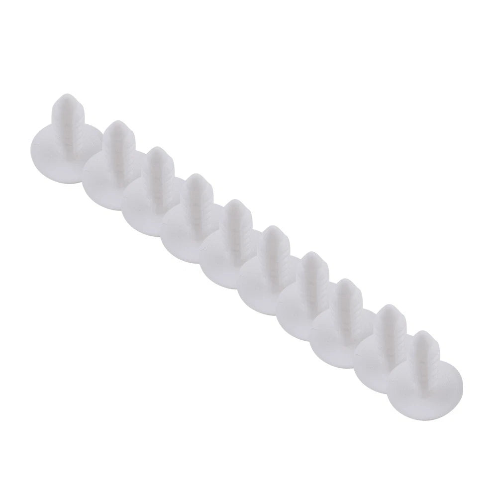 60pcs Plastic Rivets Fasteners for Door Trim Panel Clips (Universal)