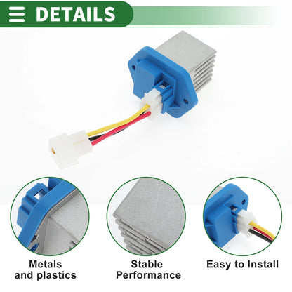 HVAC Blower Motor Resistor for Hyundai Ix35 Tucson (2004–2010) NO.971792D200