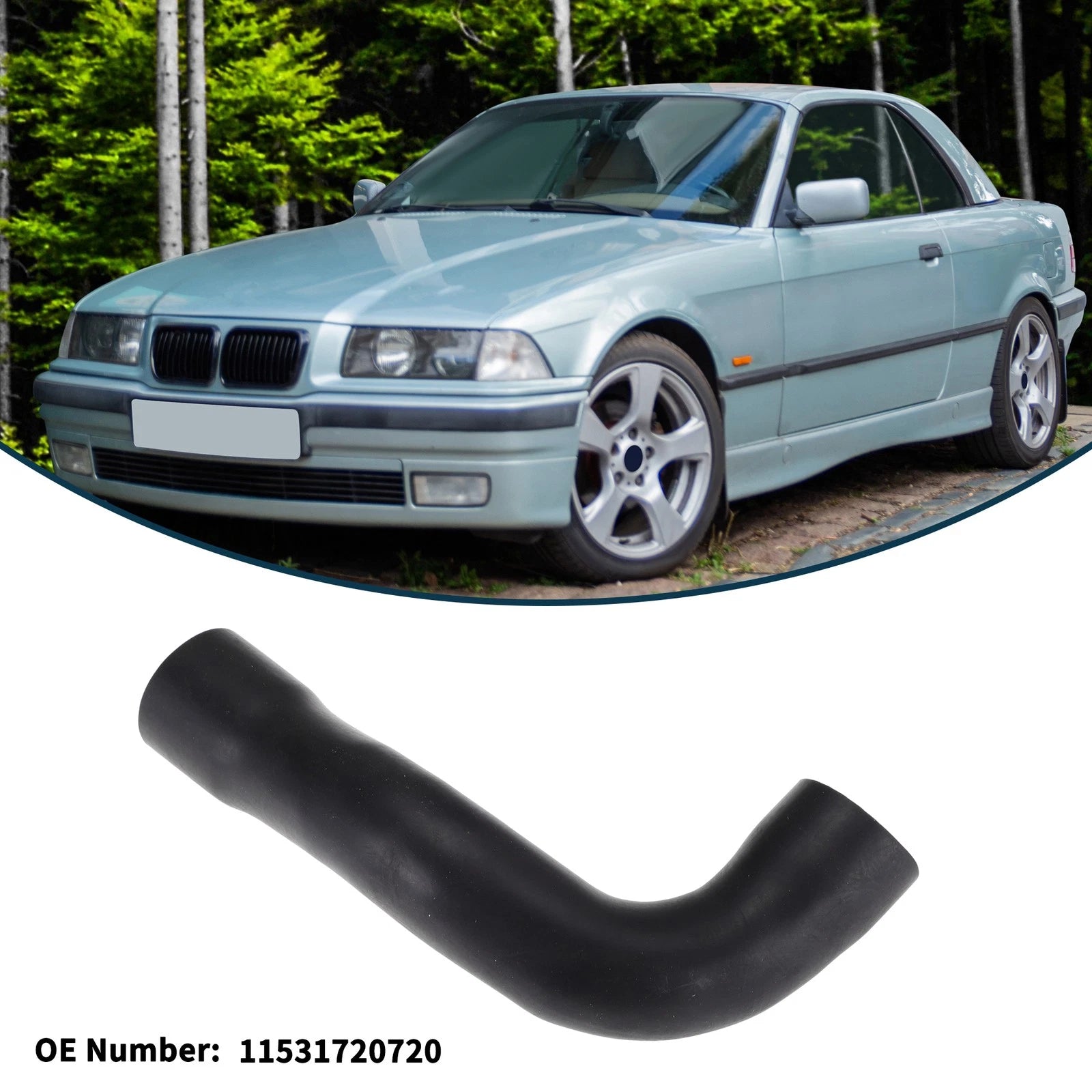 Radiator Hose for BMW 3 Series E36 (1990–2000) Replacement Coolant Pipe