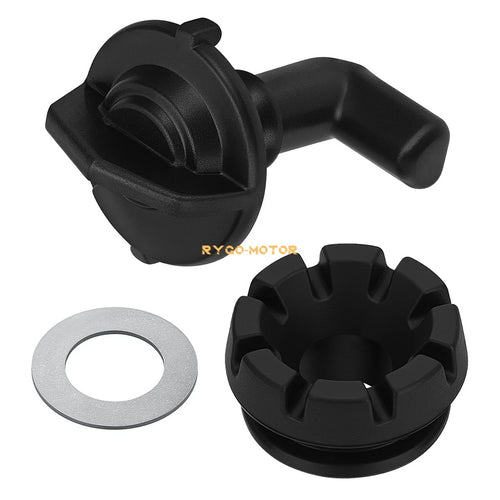 1/4 Turn Hood Latch Set with Rubber Grommet & Washer for Polaris RZR 570 800 900 XP (2010–2021)