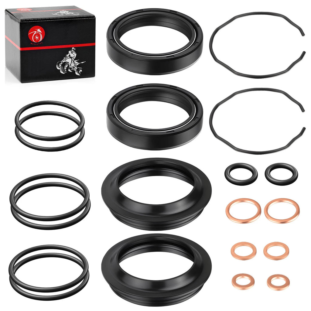 Front Fork Dust Oil Seal Kit for Suzuki V-Strom 650 DL650 (2004–2011)