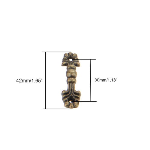 10pcs Vintage Drawer Knob Pull Handle Cabinet Hardware for Furniture