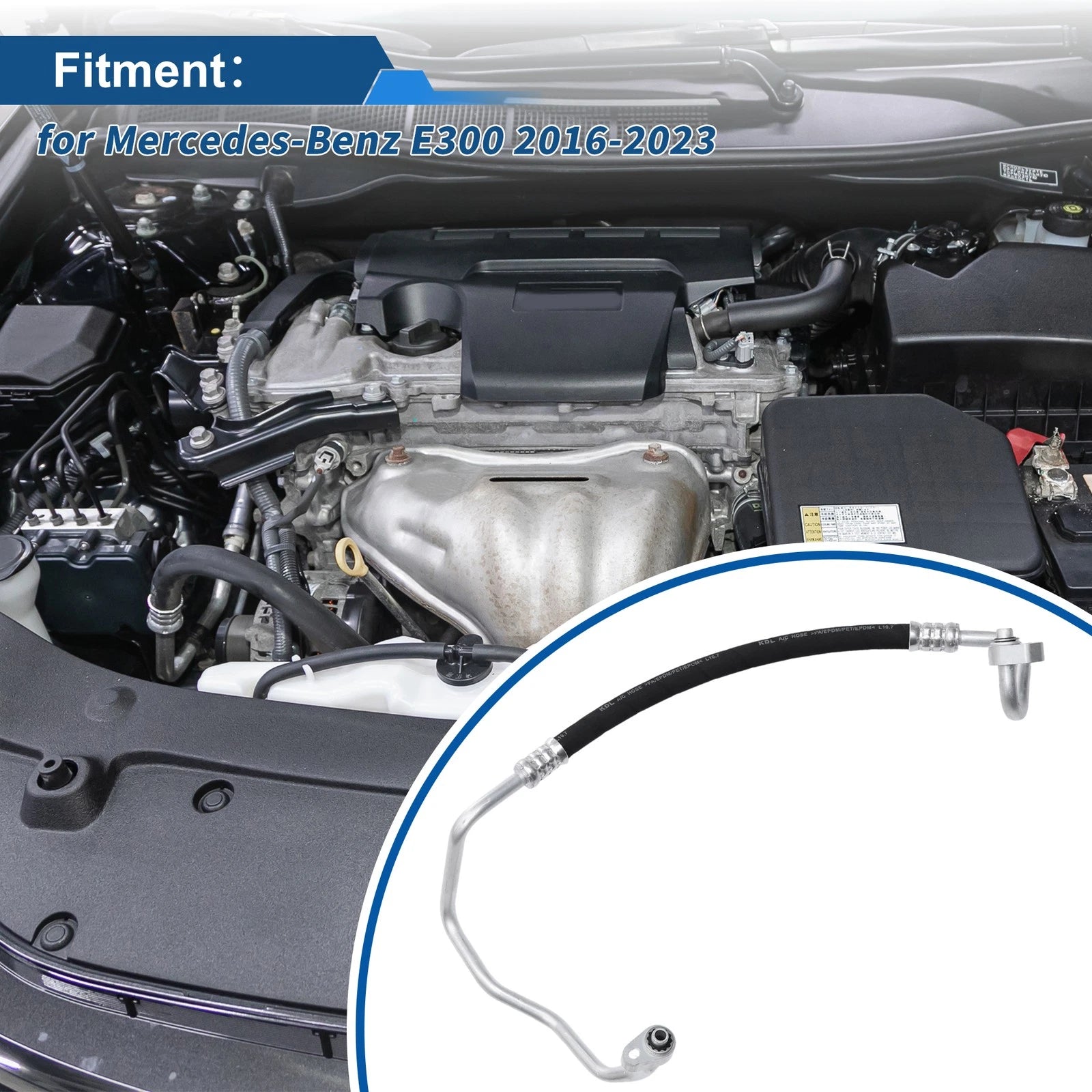 A/C Refrigerant Liquid Hose Replacement for Mercedes-Benz E300 (2016–2023)