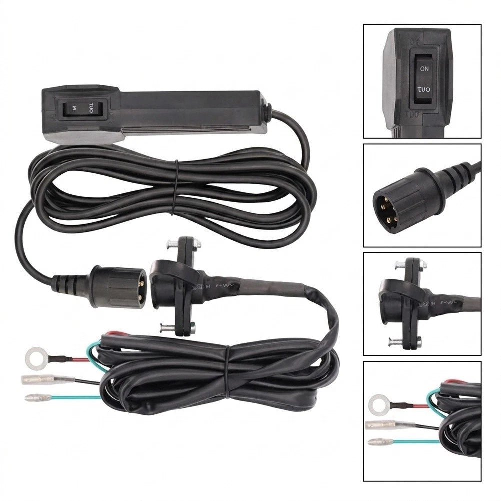 Remote Control Kit for ATV UTV 12V Winch (Corded Manual Operation)