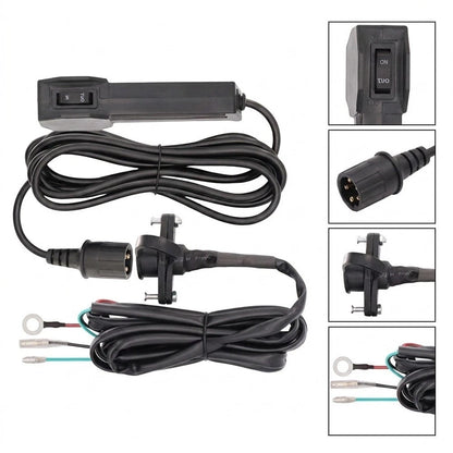 Remote Control Kit for ATV UTV 12V Winch (Corded Manual Operation)