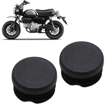 Set of 2 Frame Hole Cover Caps for Honda Monkey 125 (2018–2022)