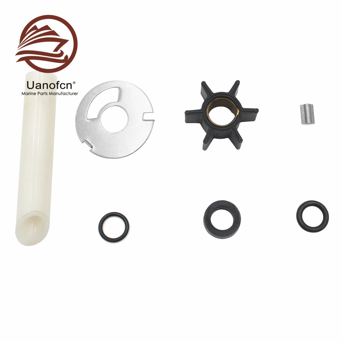 Water Pump Impeller Kit for Mercury 47-89981T1 89981Q1 (4-9.8HP)