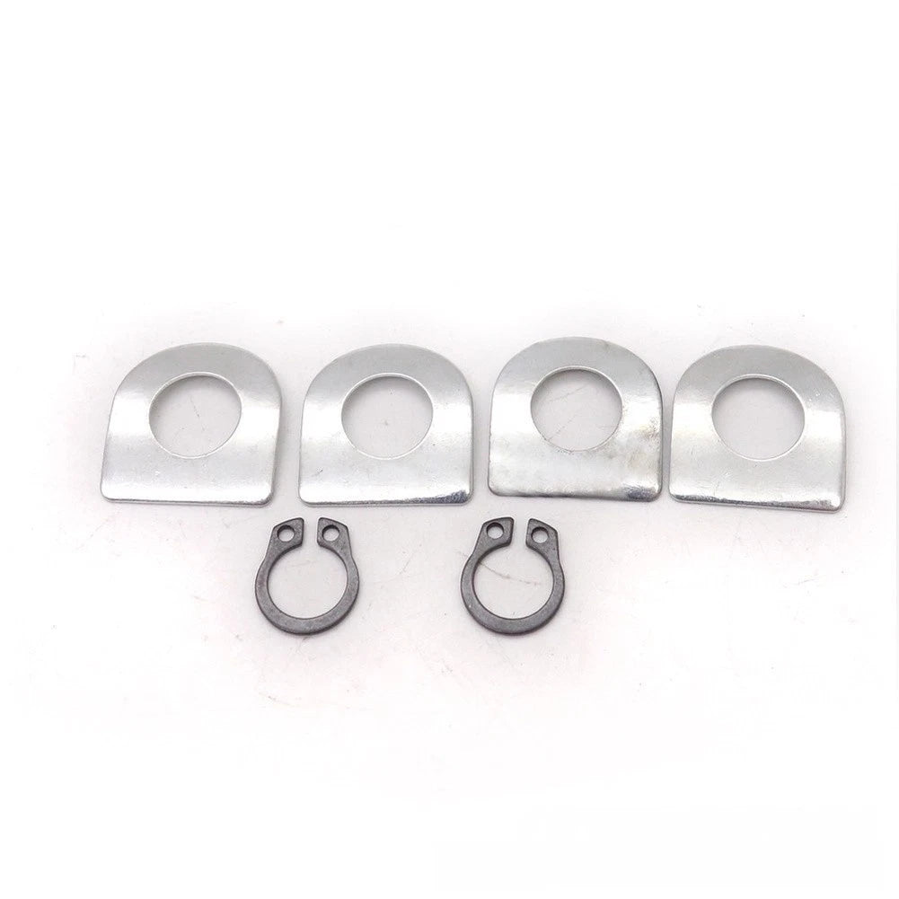 Electropolished Pedal Metal Footrest Parts Compact Design Robust Construction