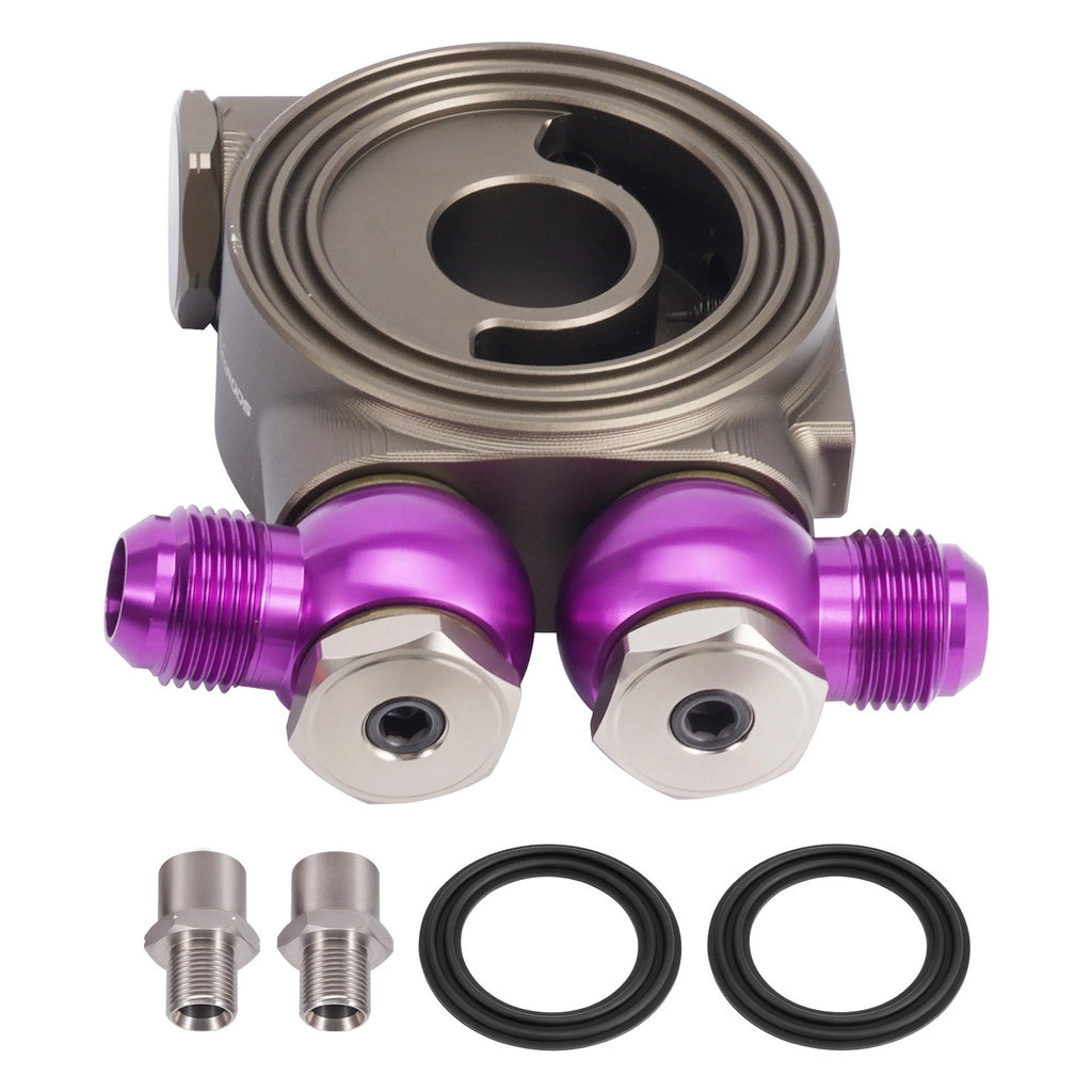 Engine Oil Filter Mount M20x1.5 3/4-16UNF AN10 for Temperature Control
