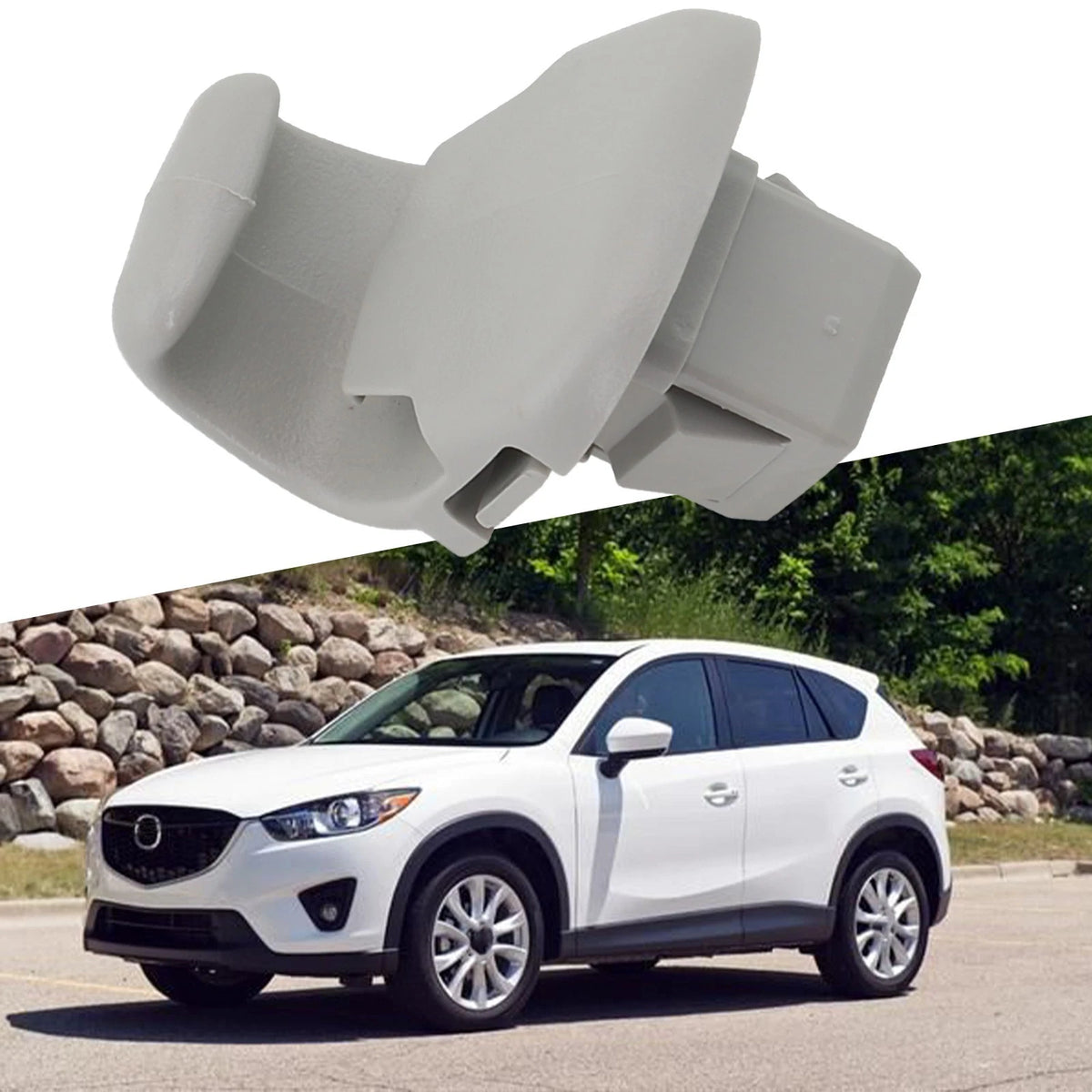Sunvisor Clip Bracket for Mazda 3 6 CX-5 (2004–2023)
