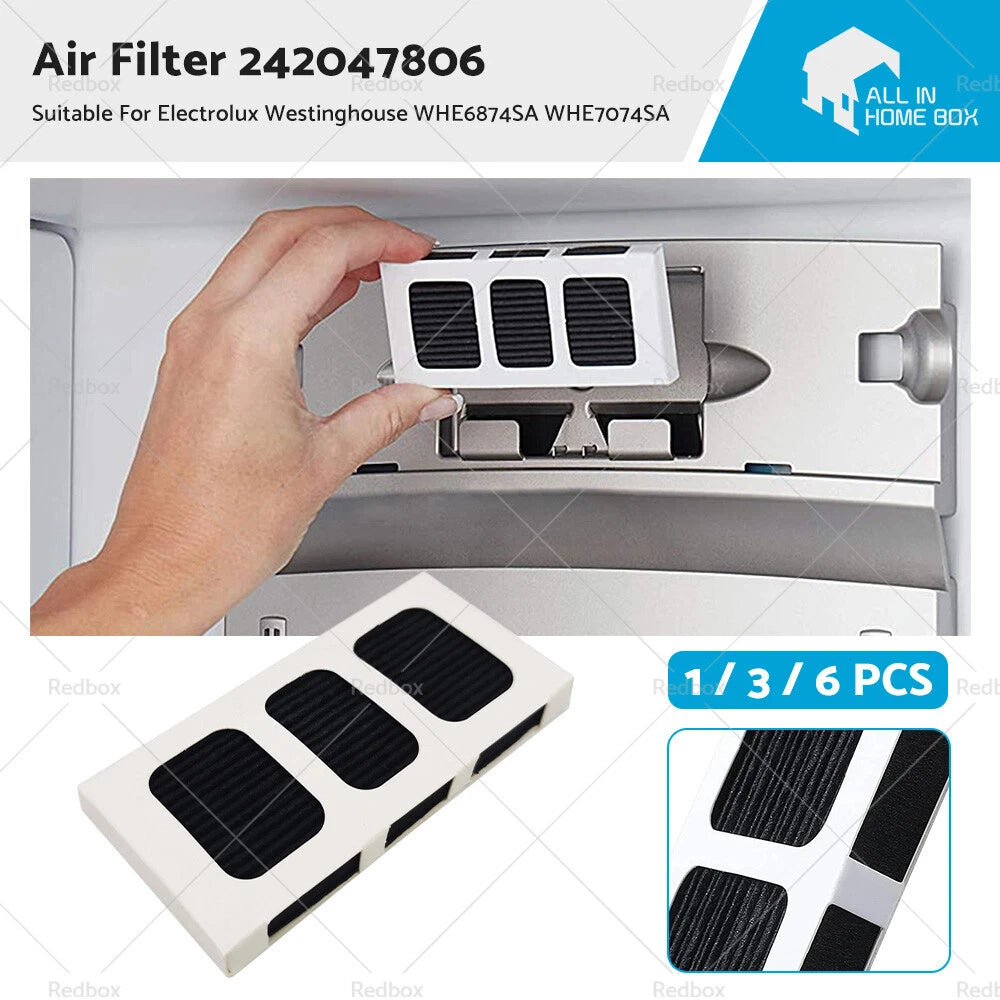 Air Filter 242047806 for Electrolux Westinghouse WHE6874SA WHE7074SA (2010–2023)