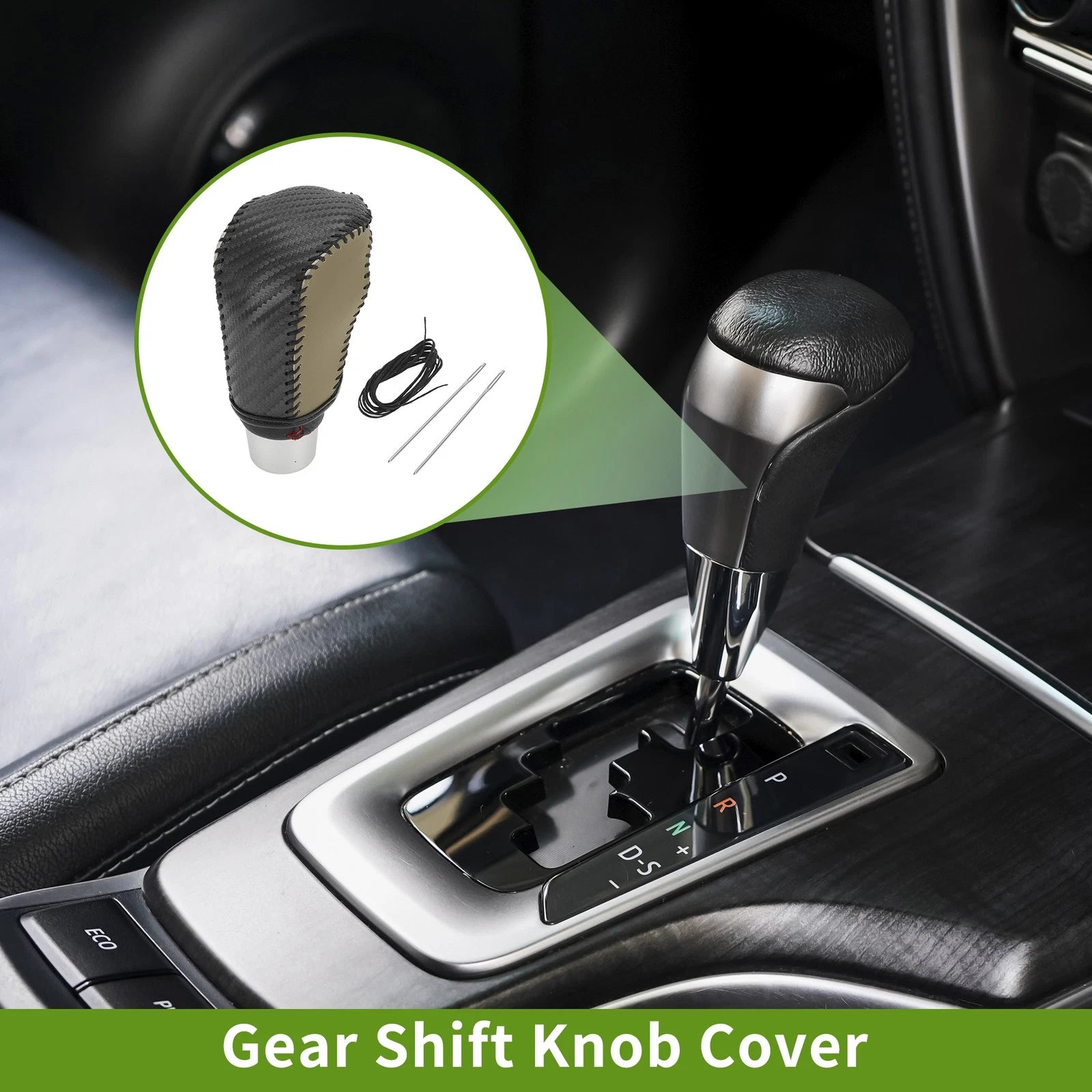 Gear Shift Knob Cover Replacement for Honda Civic (2016–2021)