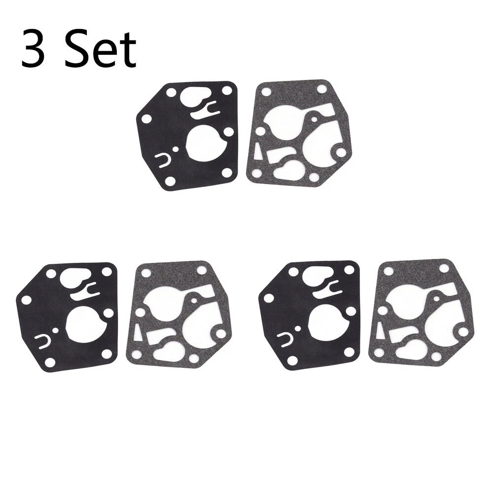 Set of 3 Carburetor Gasket Repair Kit for Briggs & Stratton (495770, 795083, 5083H, 5083K)