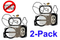 2-Pack Carburetor Rebuild Kit for Kawasaki STX 900 (1999–2006) - Keihin CDKCV