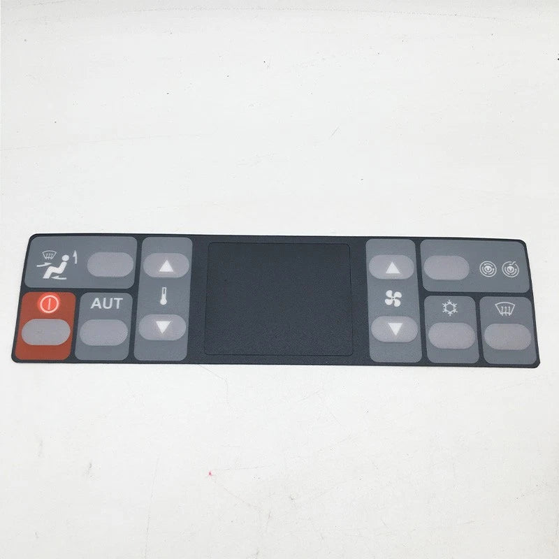 Conditioning Controller Panel Switch Button Sticker for Cat 320B/C/D (1996–2007)