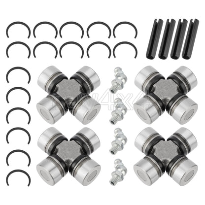 Set of 4 U-Joints for Polaris (2202015, 2203703, 3260104)