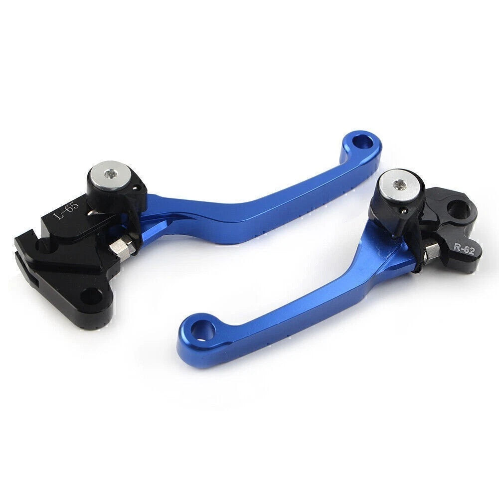 Pivot Brake Clutch Lever for Yamaha WR250F WR450F (2003–2023) Blue