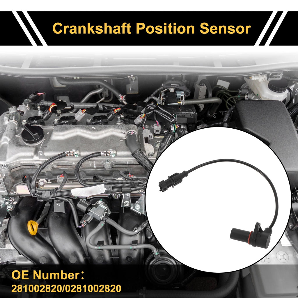 1 Pc Crankshaft Position Sensor No. 281002820 for Ford Ranger (2006–2011)