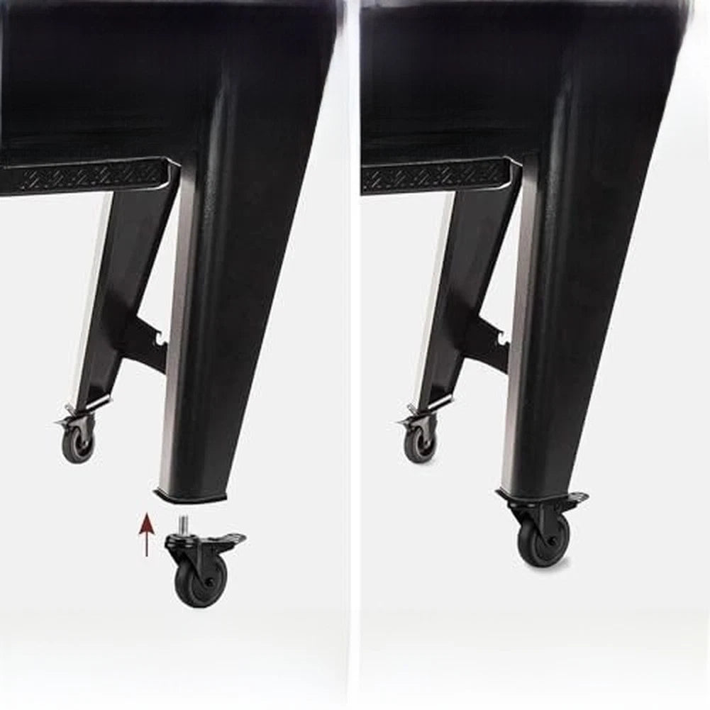 3 Inch Locking Caster Wheel Kit for Outdoor Cooking
