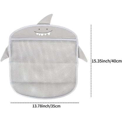 Foldable Toy Storage Net for Bath Toys and Toiletries
