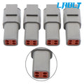 Set of 4 Waterproof Electrical Wire Connectors for (20 Size)
