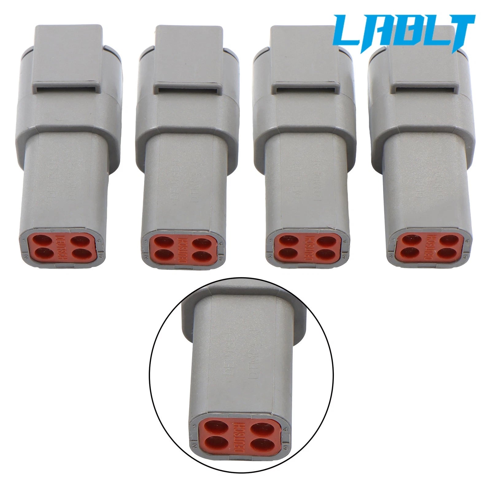 Set of 4 Waterproof Electrical Wire Connectors for (20 Size)
