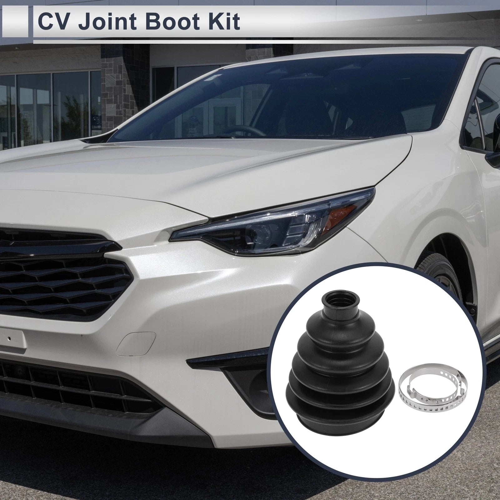 Inner CV Joint Boot Kit with Clamps for Subaru BRZ (2013–2020)