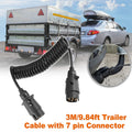 7 Pin Trailer Light Board Extension Cable with Plug for RV (2000–2024)
