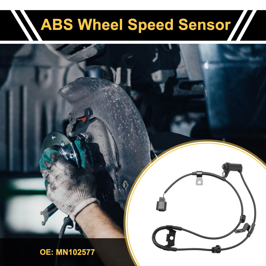ABS Wheel Speed Sensor Rear Left Replacement for Mitsubishi L200 (2010–2011)