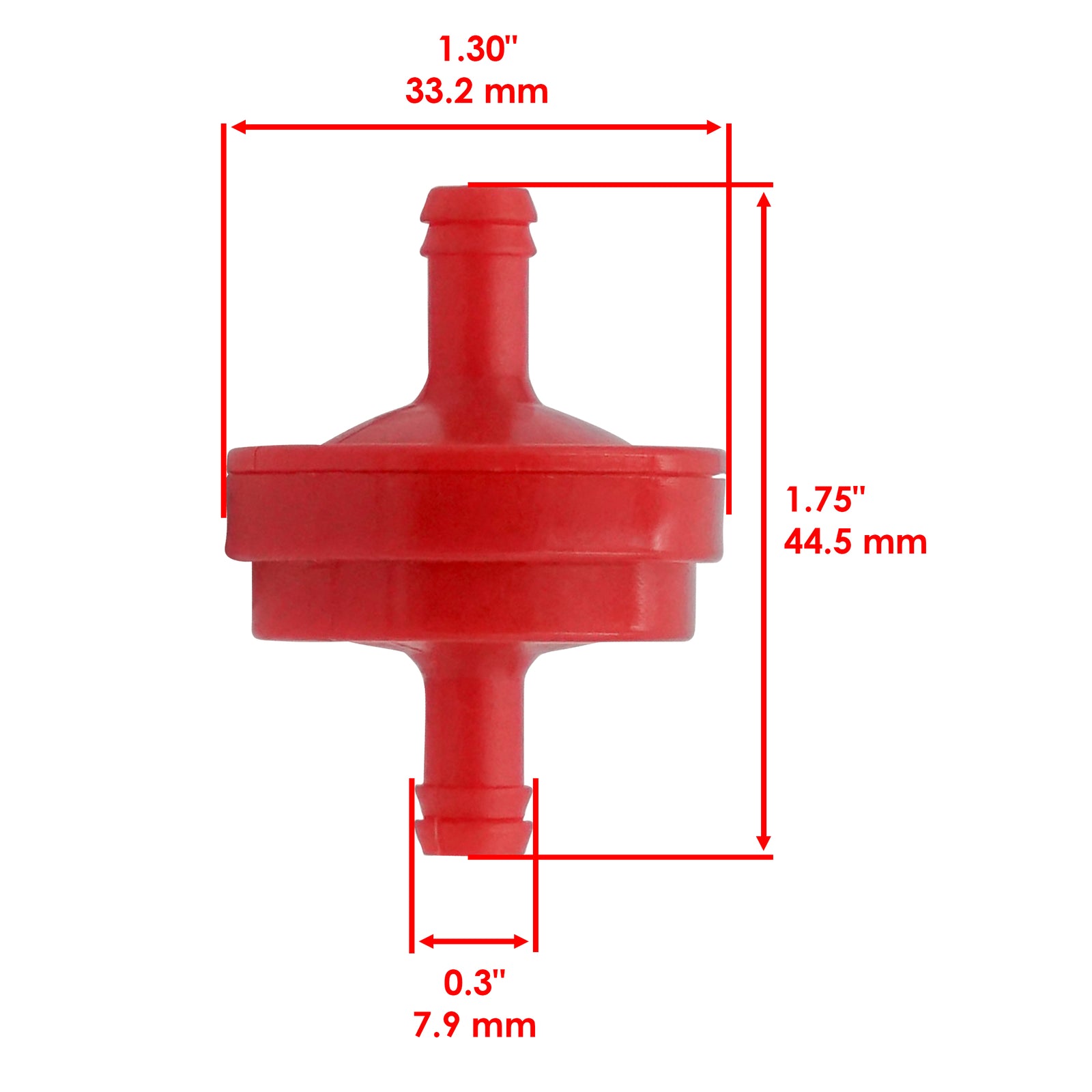 Fuel Filter Replacement for Cub Cadet CC 30 CC 760 ES (1967–1998)