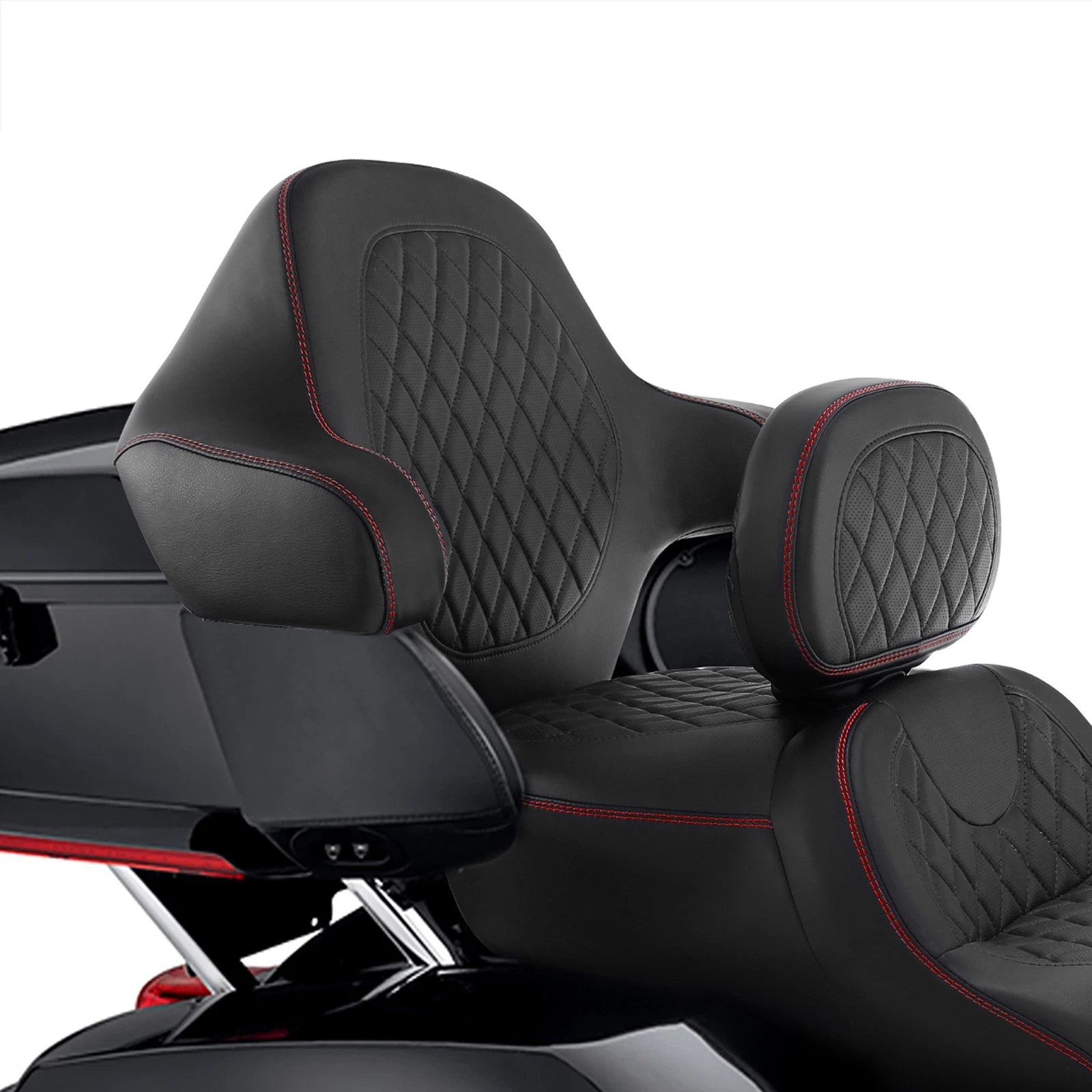 Wrap-around Trunk Backrest Pad for Harley Touring (2014–2023)