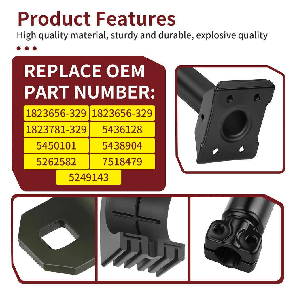 Steering Post Shaft Stem & Bushing Bracket for Polaris Sportsman (2008–2021)