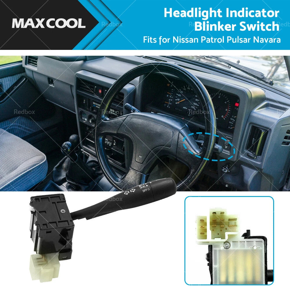 Headlight Indicator Blinker Switch for Nissan Patrol GQ, Pulsar, Navara