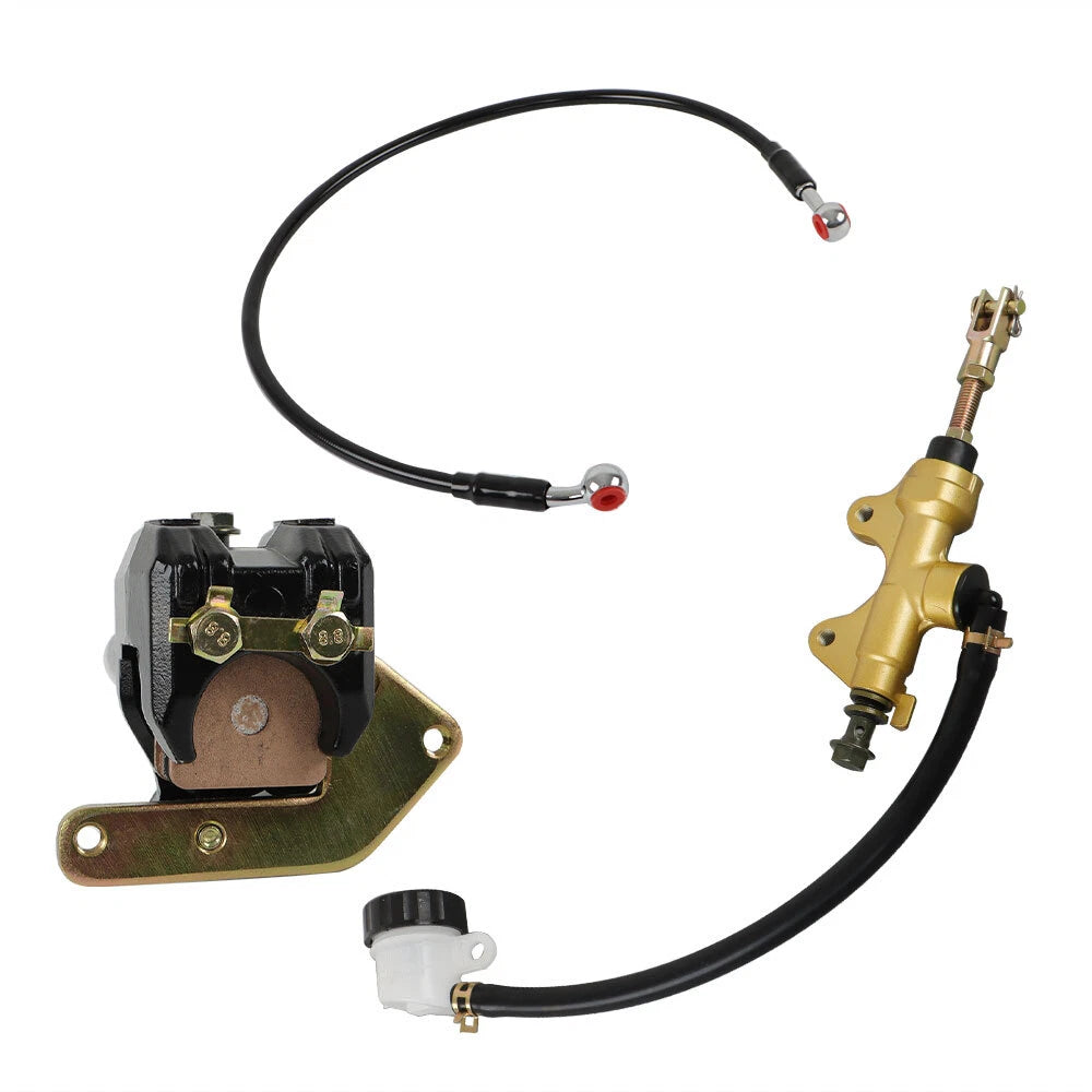 Rear Brake Master Cylinder Caliper & Hose Assy for Yamaha Blaster YFS200 (2000–2006)