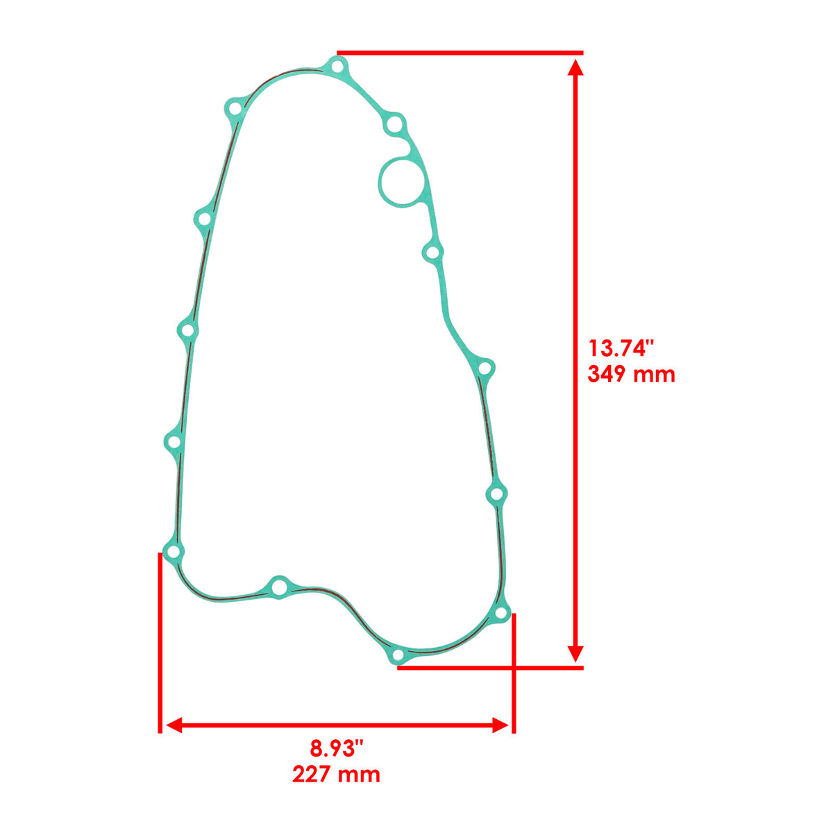 Clutch Cover Gasket Replacement for Honda Crankcase (2014–2021)