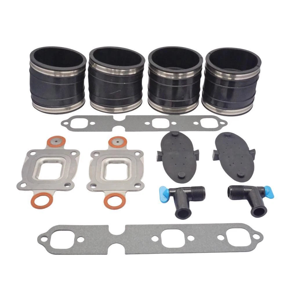 Exhaust Manifold Gasket Kit for Mercruiser (27-864850A02, 44348T, 14358, 807166A1)
