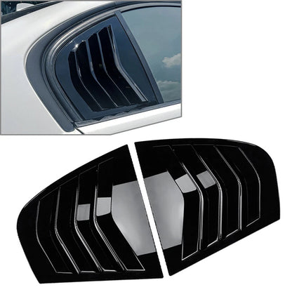 Rear Window Side Vent Shutter Louver Cover Trim for BMW 3 Series E90 (2005–2013)