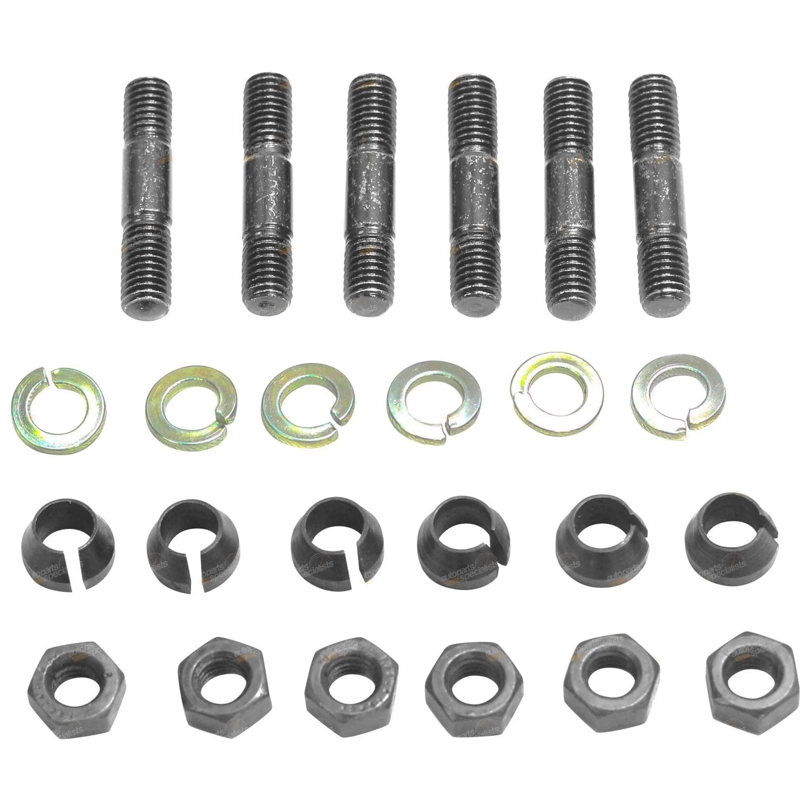 Front Axle Stud Nut Cone Washer Kit for Liteace YM40, Tarago YR31 (1980–1990)