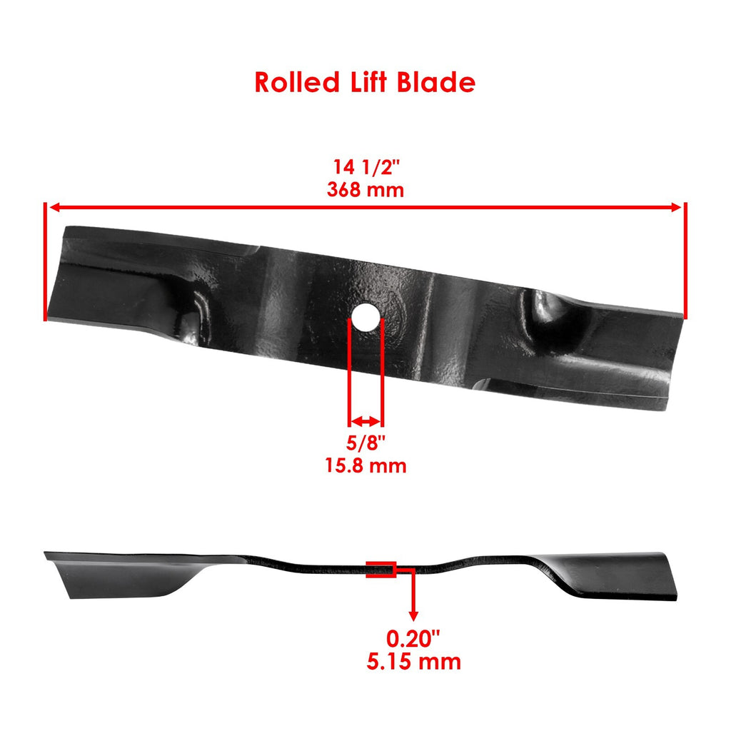 Deck Rolled Lift Blade 42 inch Heavy Duty for Ariens Gravely (2000–2023)