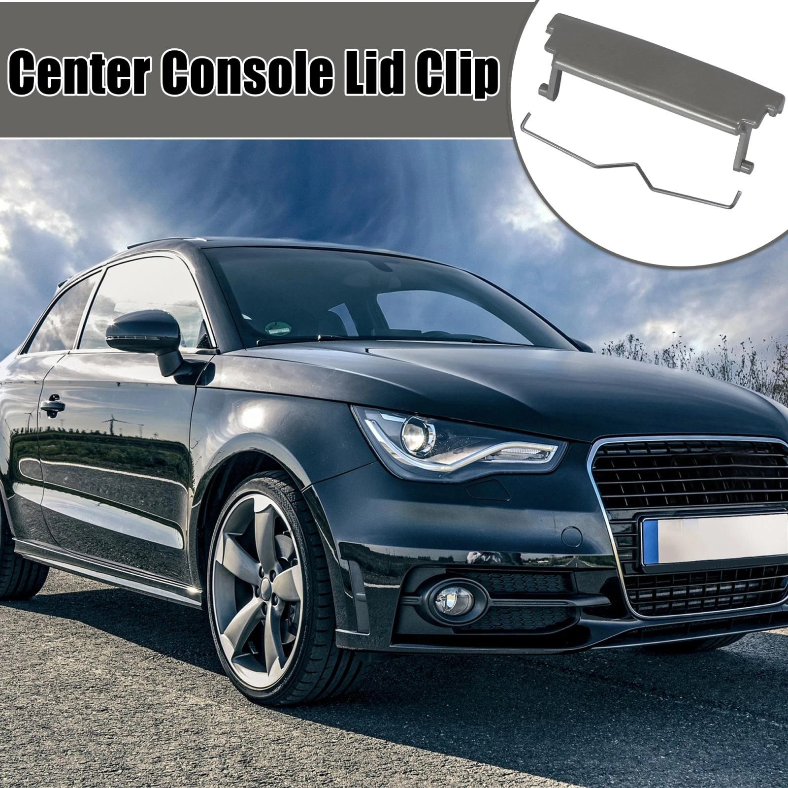 Center Console Lid Clip Armrest Latch Clip Replacement for Audi A3 (2003-2012)