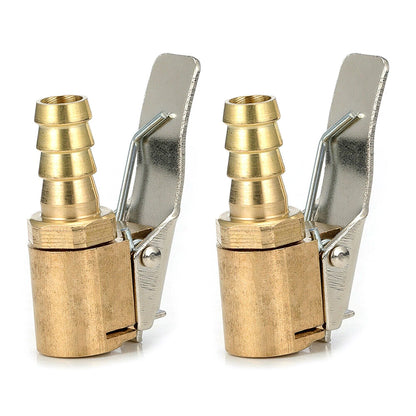 2X Open Flow Straight Lock-On Air Chuck for Tire Inflator
