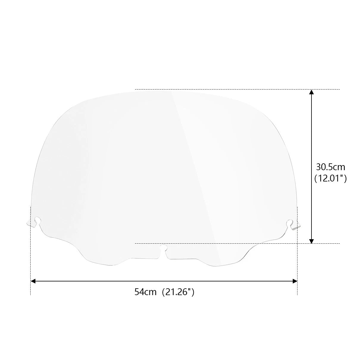 Clear Windshield for Harley Electra Street Trike Glide (1993–2013)